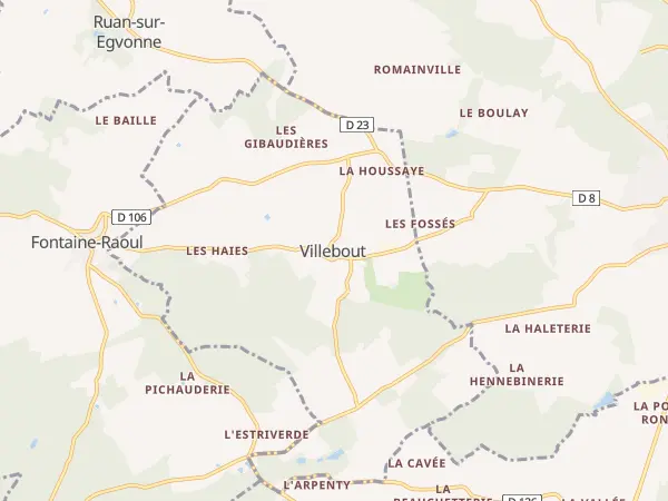 Plan de Villebout