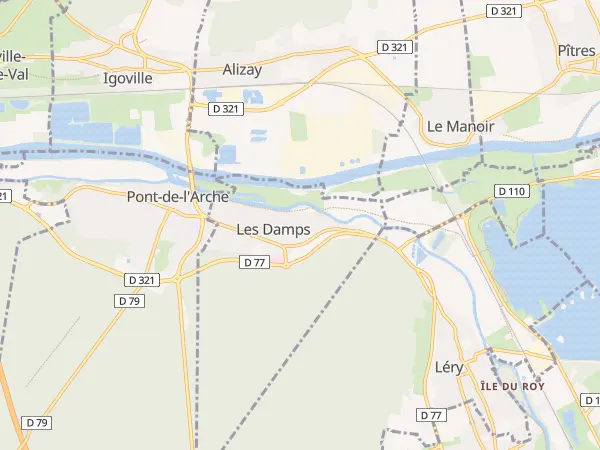 Plan des Damps