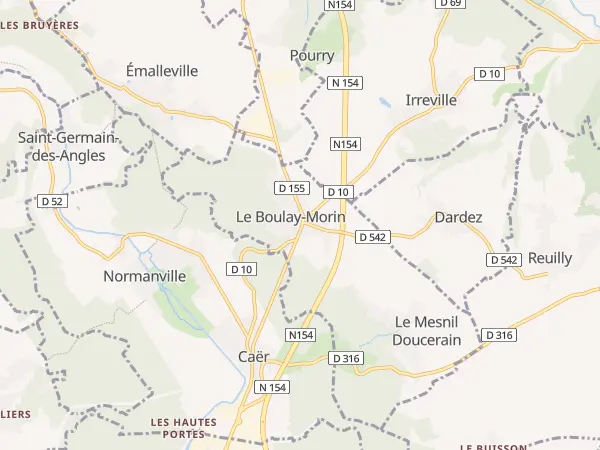 Plan du Boulay-Morin
