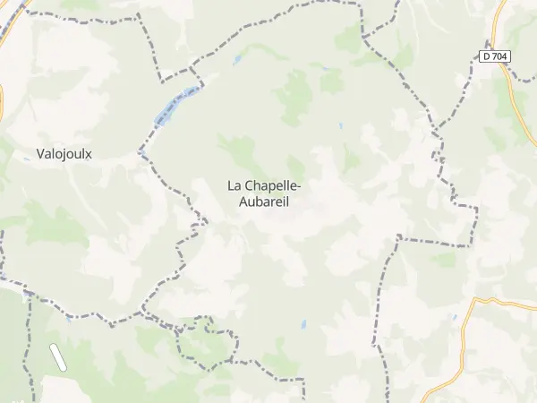 Plan de La Chapelle-Aubareil