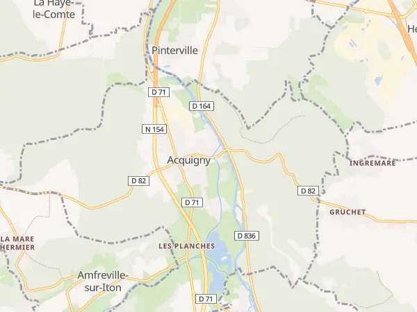 Plan de Acquigny