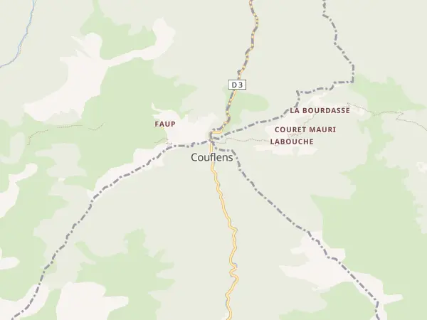 Plan de Couflens