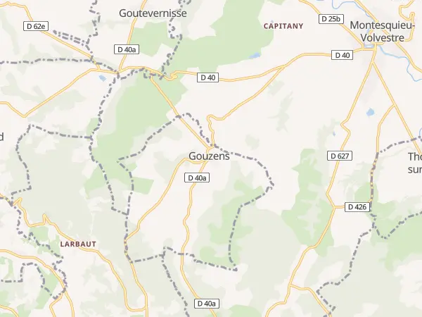 Plan de Gouzens
