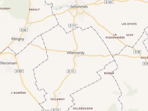 Plan de Villemardy