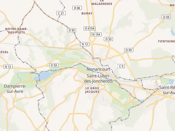 Plan de Nonancourt