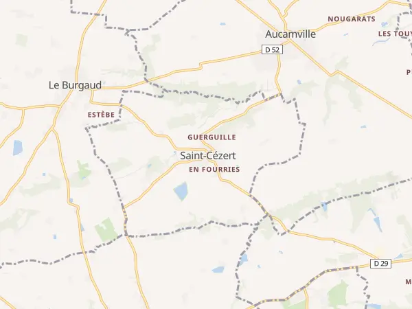 Plan de Saint-Cézert