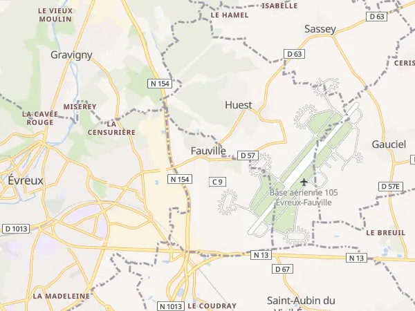 Plan de Fauville