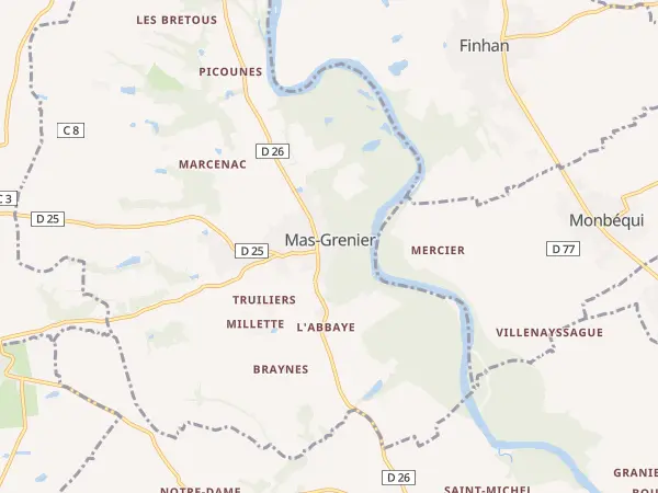 Plan de Mas-Grenier