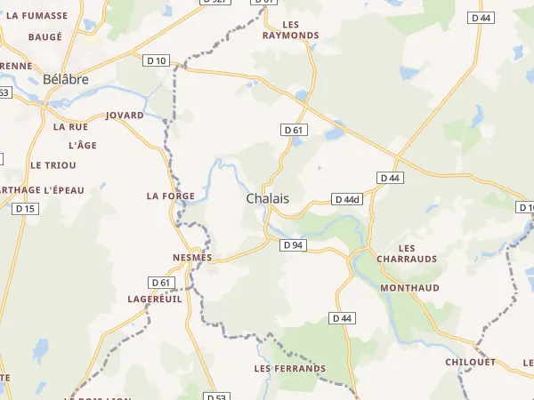 Plan de Chalais