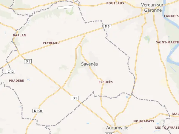 Plan de Savenès