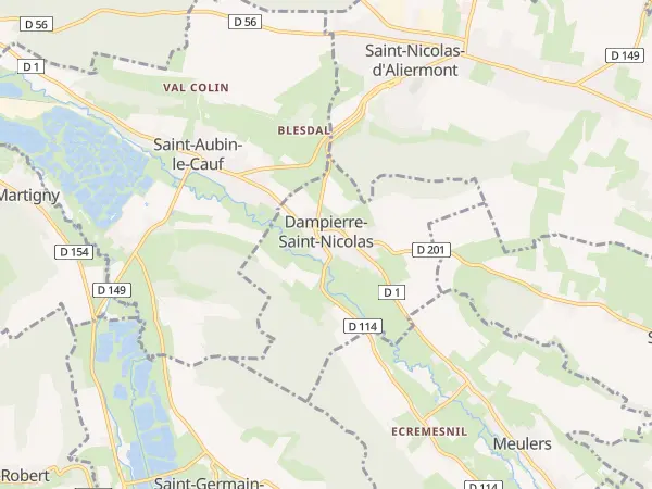 Plan de Dampierre-Saint-Nicolas