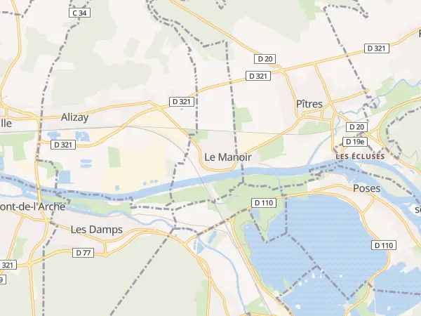 Plan du Manoir