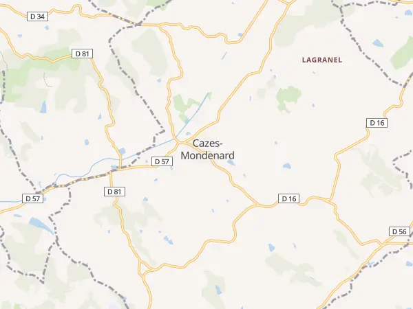 Plan de Cazes-Mondenard