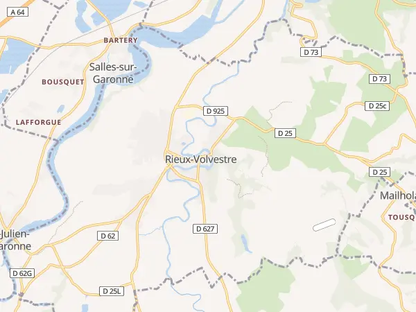 Plan de Rieux-Volvestre