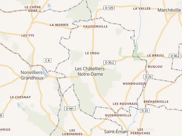 Plan des Châtelliers-Notre-Dame