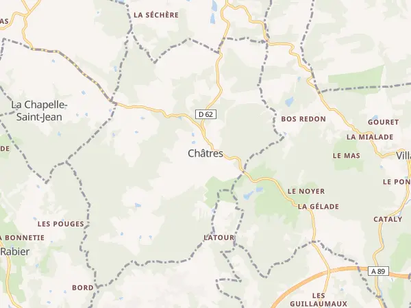 Plan de Châtres