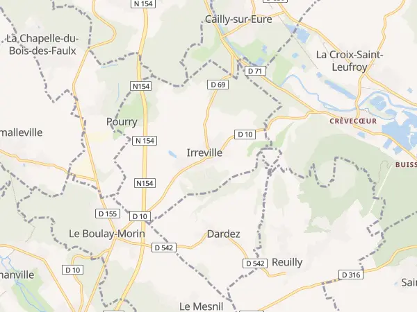 Plan de Irreville