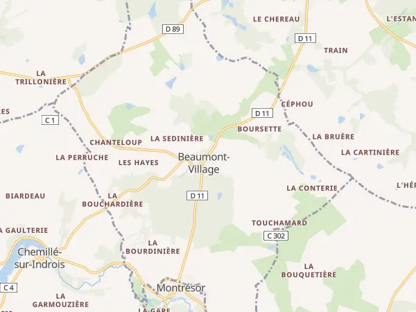 Plan de Beaumont-Village