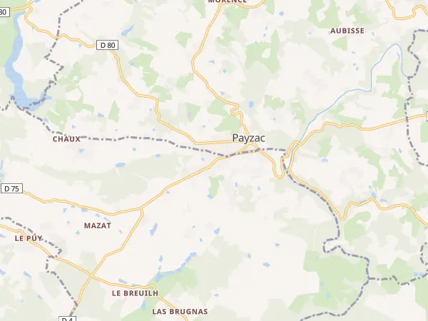 Plan de Savignac-Lédrier