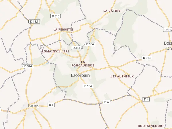 Plan de Escorpain
