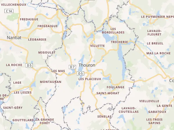 Plan de Thouron