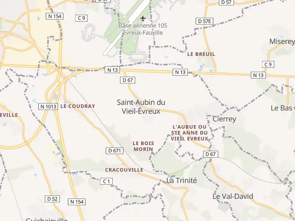 Plan du Vieil-Évreux