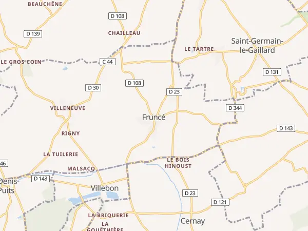 Plan de Fruncé