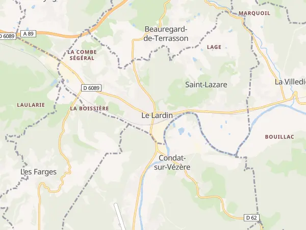 Plan du Lardin-Saint-Lazare