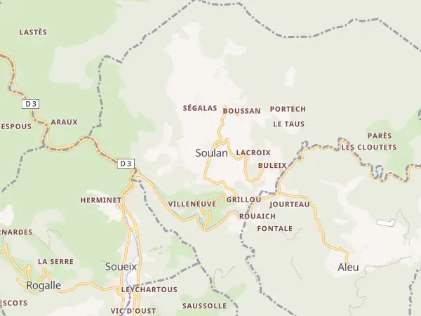 Plan de Soulan