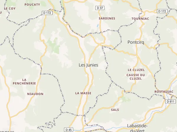 Plan des Junies