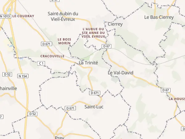 Plan de La Trinité