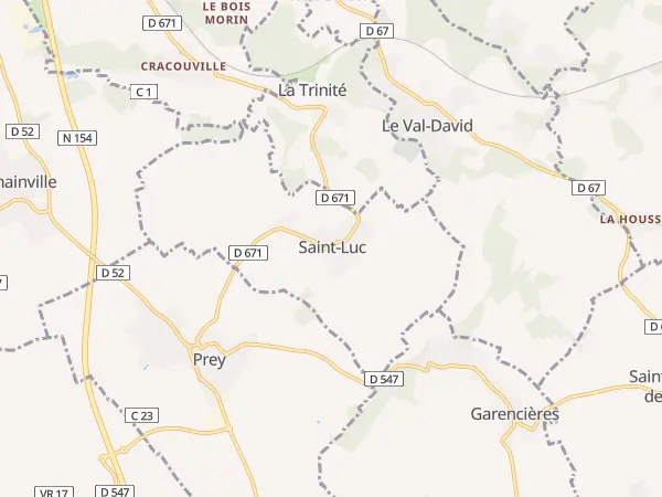 Plan de Saint-Luc