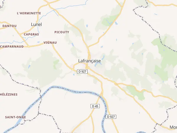 Plan de Lafrançaise