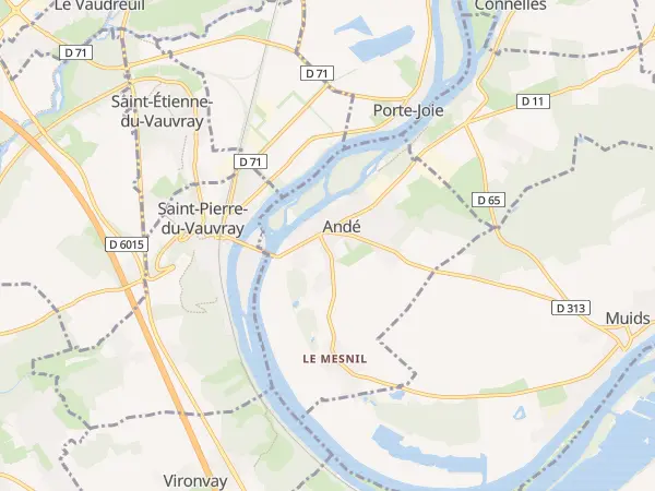 Plan de Andé