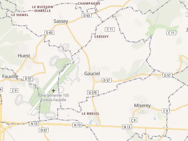 Plan de Gauciel