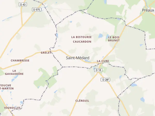 Plan de Saint-Médard