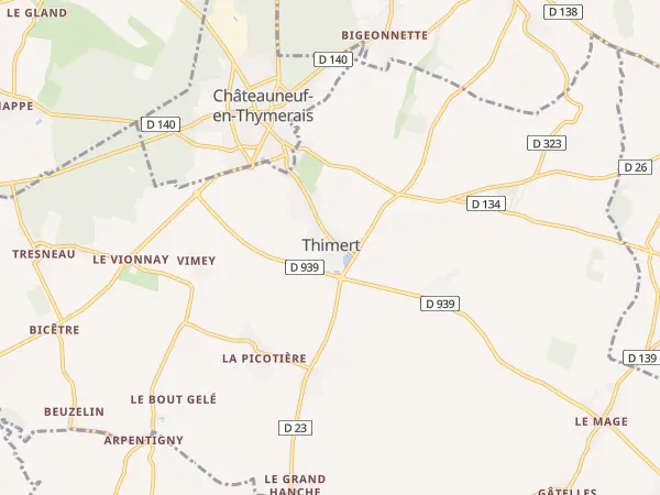 Plan de Thimert-Gâtelles