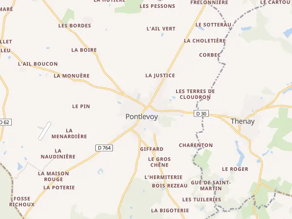 Plan de Pontlevoy