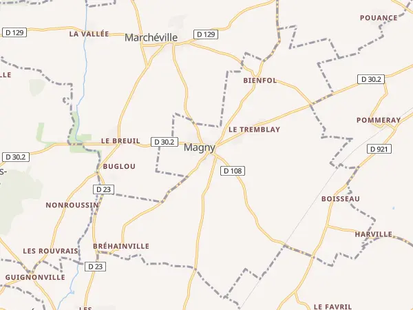 Plan de Magny