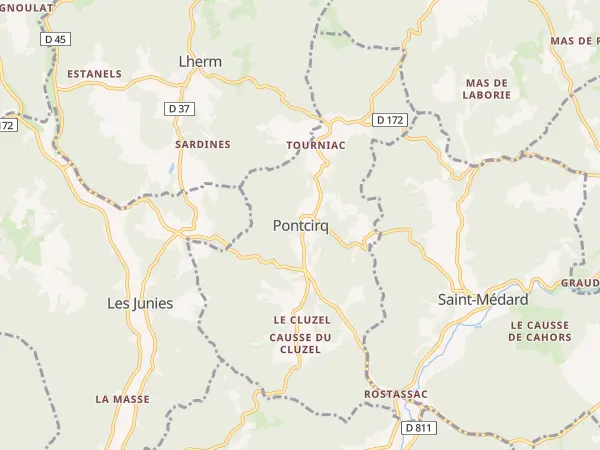 Plan de Pontcirq