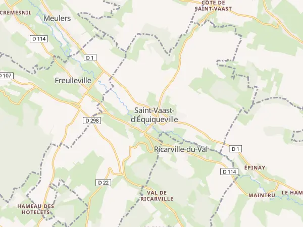 Plan de Saint-Vaast-d’Équiqueville