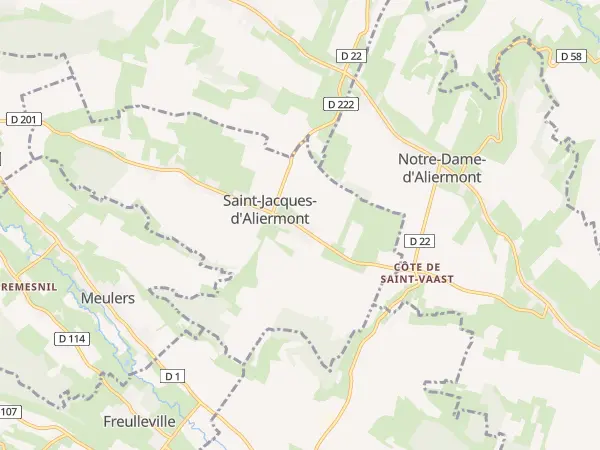 Plan de Saint-Jacques-d’Aliermont