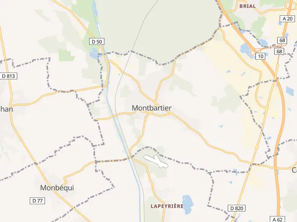 Plan de Montbartier