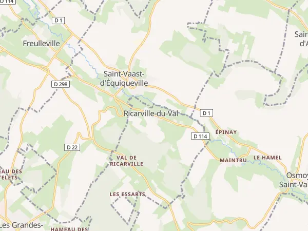 Plan de Ricarville-du-Val