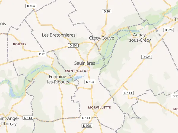Plan de Saulnières