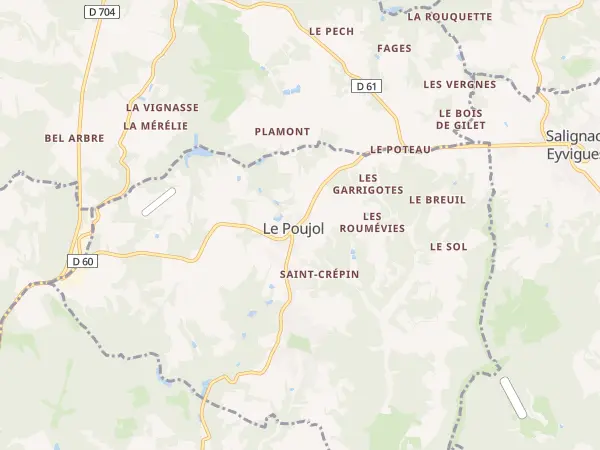 Plan de Saint-Crépin-et-Carlucet
