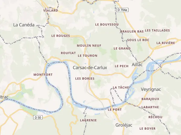 Plan de Carsac-Aillac