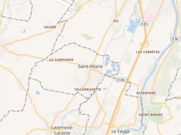 Plan de Saint-Hilaire