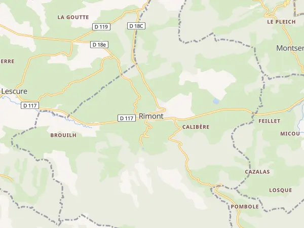Plan de Rimont