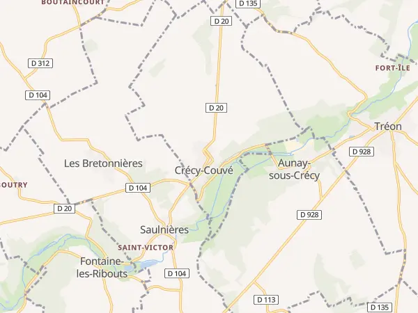 Plan de Crécy-Couvé